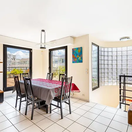 Guestready - Duplex Avec Terrasse Privee Párizs